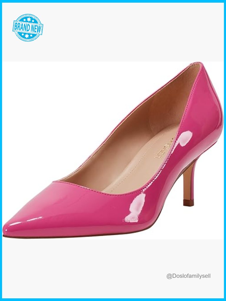 Pointy Toe Kitten Heel Pumps Faux Patent Leather Dress Shoes Evening Ankle Strap